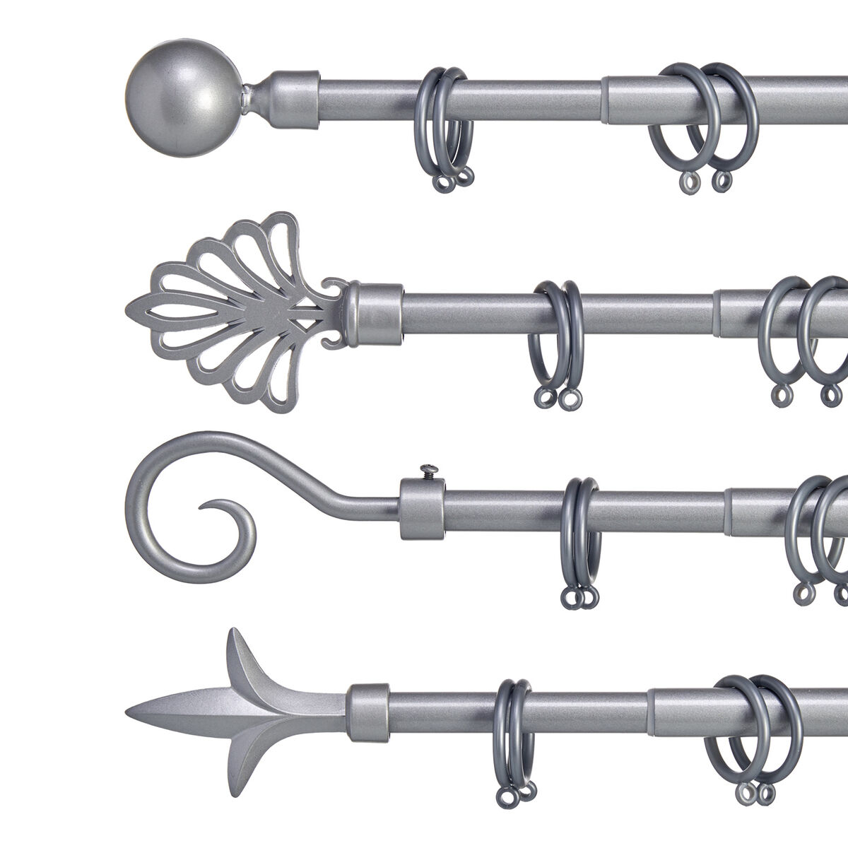 Curtain Bar Gift Decor Extendable (8 Units)